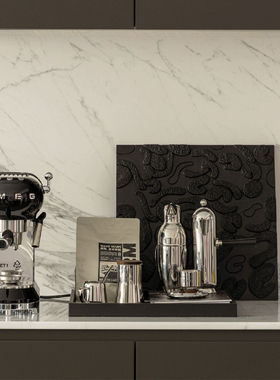 【八度空间】北欧风格样板间售楼部厨房咖啡系列软装饰摆件装饰画