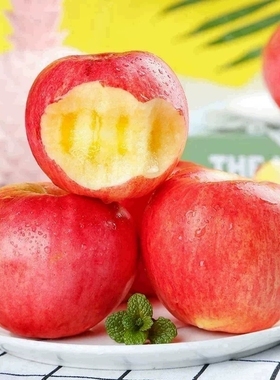 新疆阿克苏冰糖心苹果脆甜5-6斤礼盒装/10-11斤家庭装新鲜水果