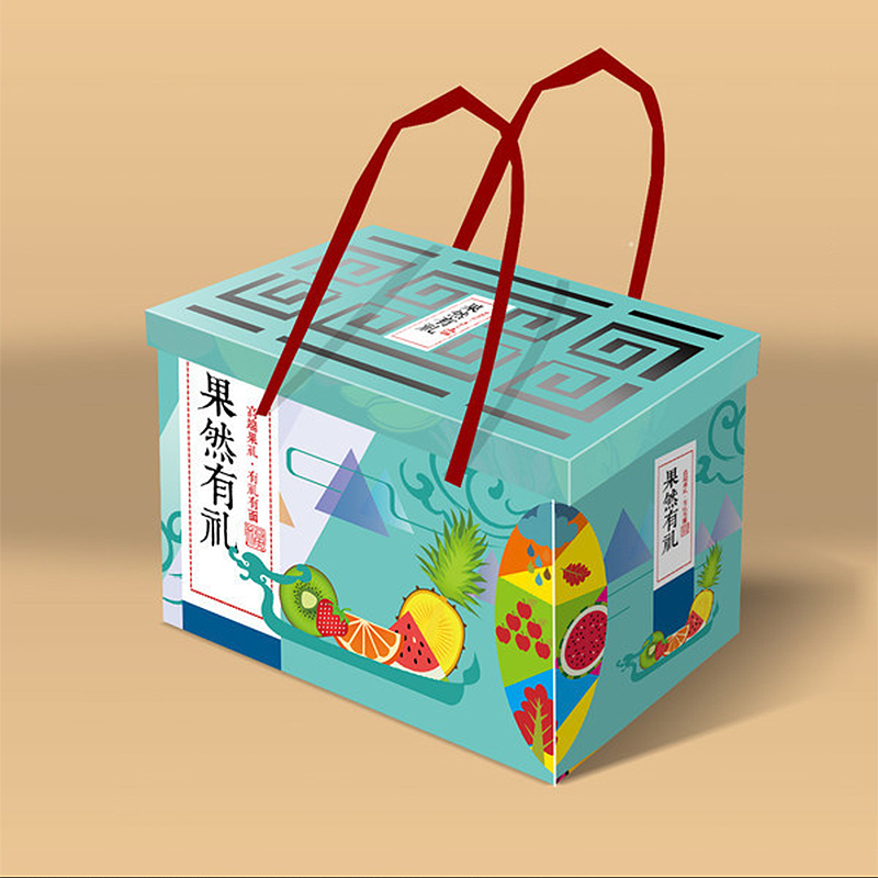时令水果礼盒包装盒高档通用5-10斤装葡萄苹果盒子礼品盒纸箱定制