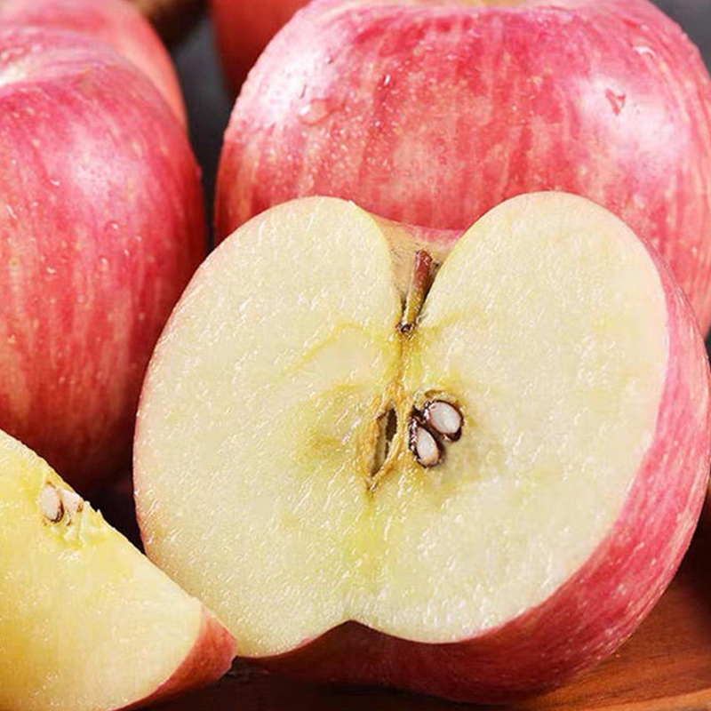 农家现摘陕西红富士大苹果5/10斤装当季水晶富士新鲜水果非冰糖心