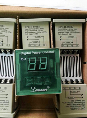 。经济型智能温控器 数码功率控制器DPC-II-800R 于加热设备
