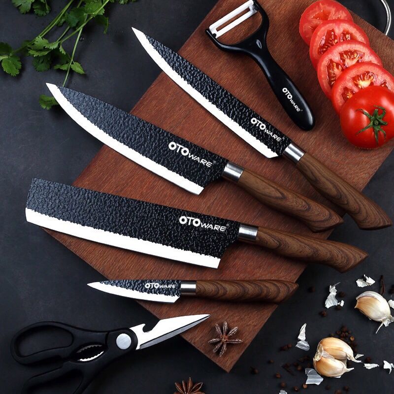 厨房西式套装刀具厨师料理全套刀家用切菜刀中式餐厅通用组合菜刀