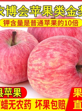 苹果水果新鲜脆甜当季整箱山西吉县红富士10斤带箱一级精品