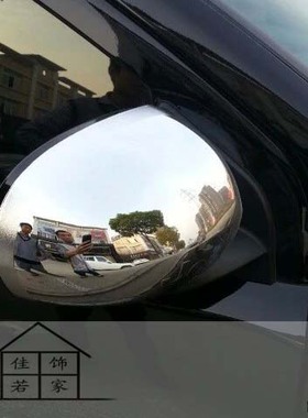 吉普指南者专用镀铬后视镜罩 倒车镜盖装饰亮条贴 JEEP指南者改装