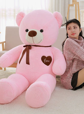 大号毛绒玩具泰迪熊公仔大熊猫床上抱枕玩偶布娃 送男女朋友礼物