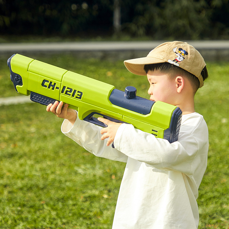 电动连发儿童脉冲水枪自动吸水大容量高压强力喷水玩具呲水枪成人