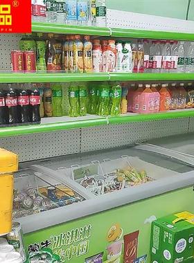 现货速发冰箱上方货架超市便利店冰冷生鲜柜上方洞洞板展示架饮料