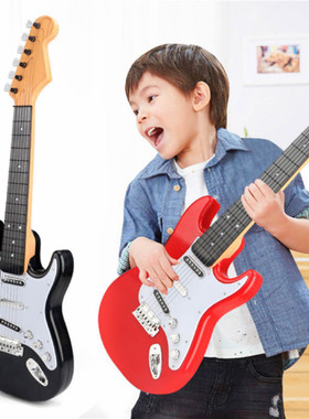 儿童大号可充电弹奏男女孩仿真尤克里里电子吉他玩具音乐初学乐器