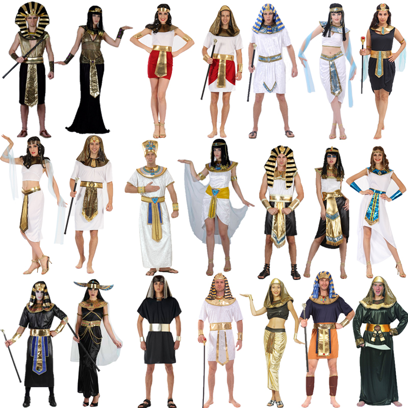 万圣节cosplay服装 成人男女埃及法老王衣服 尼罗河艳后公主服饰
