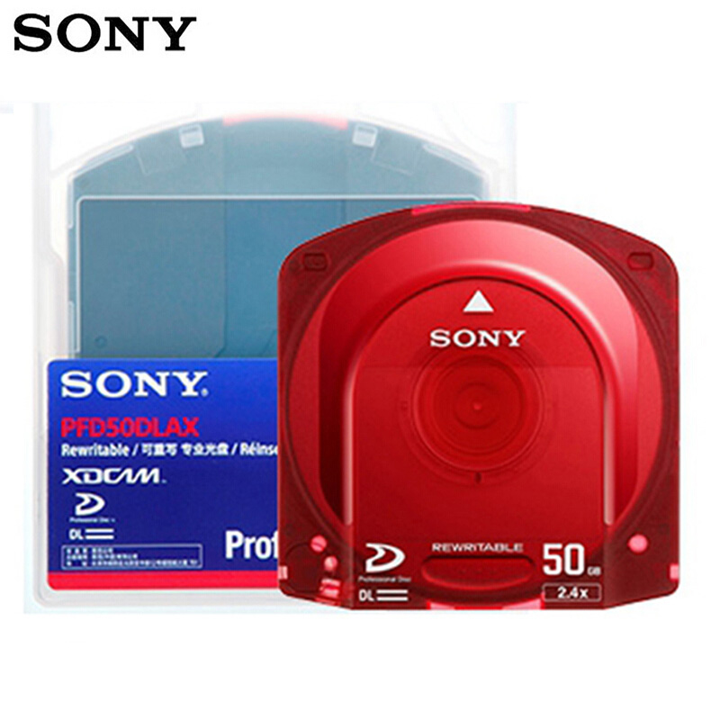 Sony/索尼PFD XDCAM蓝光盘50G可重写高清盘专业摄像机专用 SONY-PFD50G