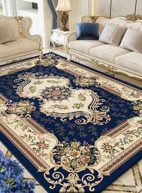 东升欧式客厅茶几毯沙发地毯轻奢卧室床边垫中式美式家用加厚地垫