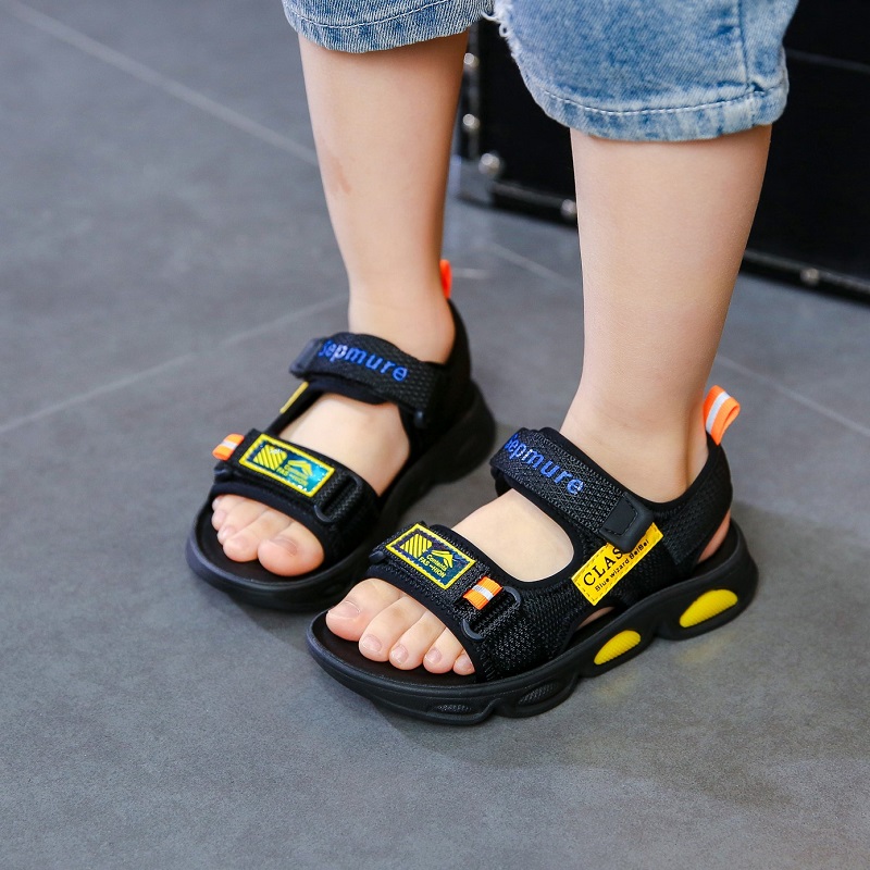 儿童男童凉鞋2024夏季新款时尚韩版中大童软底小男孩童鞋沙滩鞋子