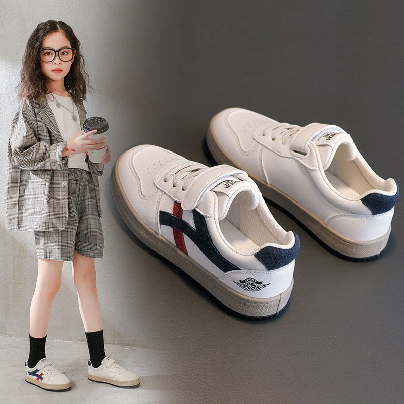 英国next sara儿童小白鞋潮女童鞋2024夏季款男童板鞋运动鞋透气
