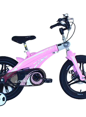 兰Q新款儿童自行车宝宝234678岁男女孩轻便镁合金一体轮带辅助轮