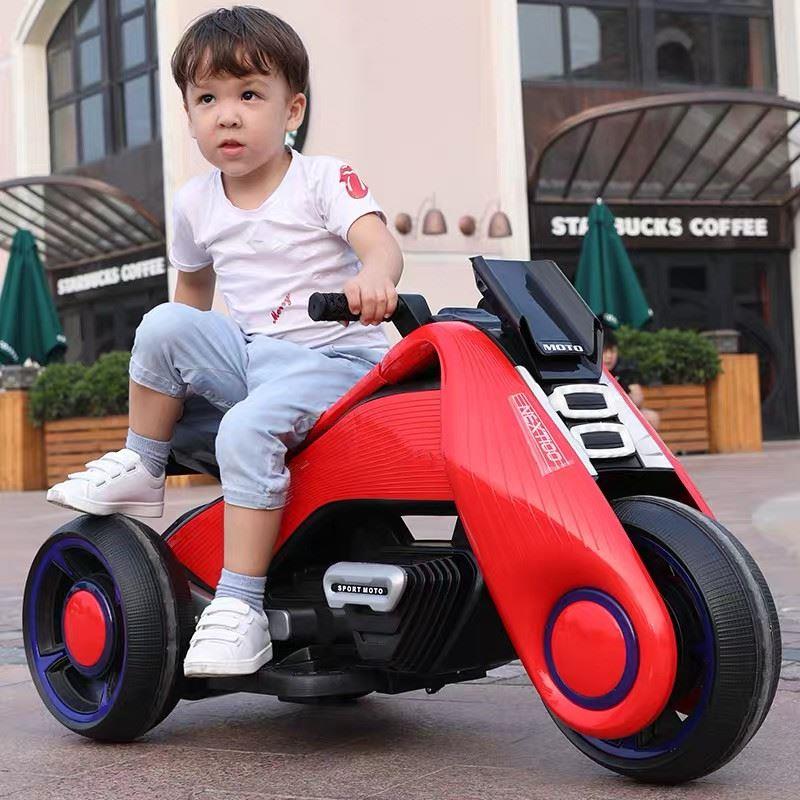 宝儿电动童车摩托车三轮车童车电BDQ-6188瓶小可孩宝玩具双驱动超