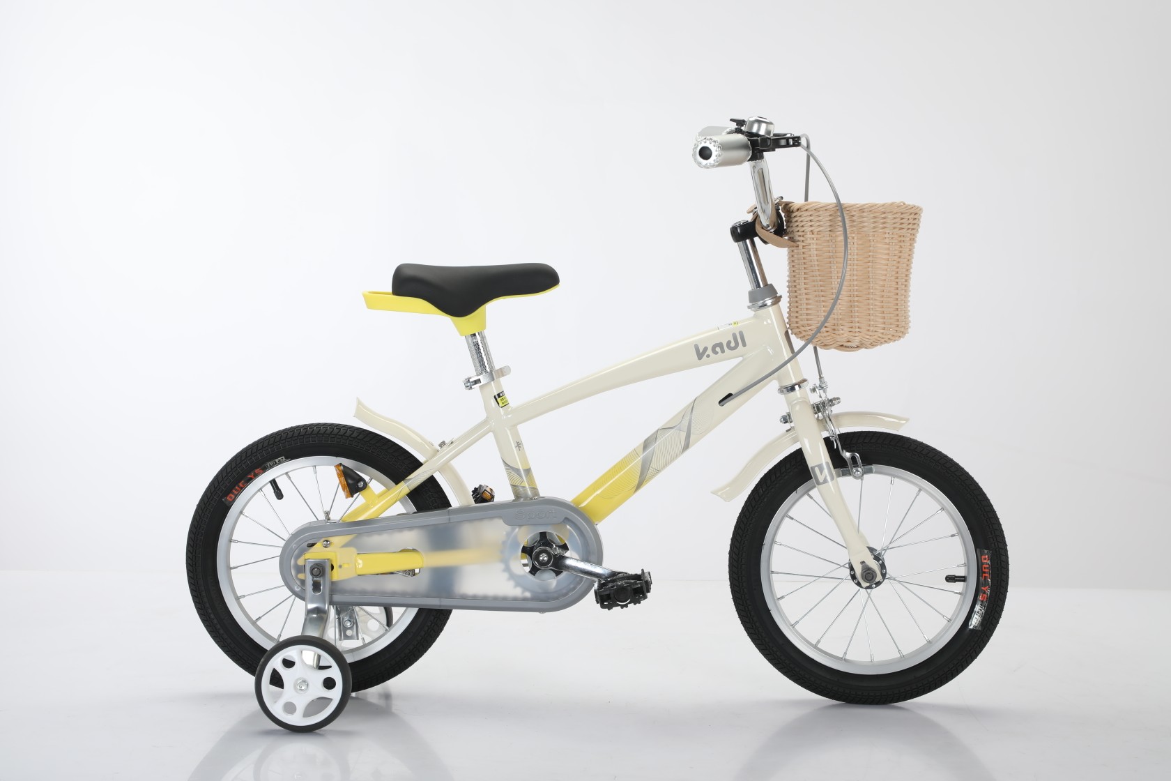 卡多雷新款儿童自行车141618寸男女宝宝脚踏单车中大童车带辅助轮