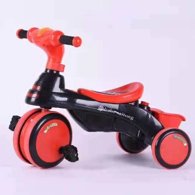 幼儿童三轮车安全防侧翻2到6岁脚踏带后斗储物筐宝宝小孩玩具童车