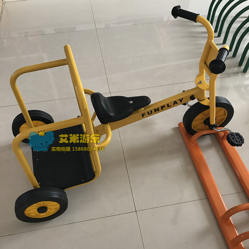晨教精品儿童户外健身体育三轮车脚踏车幼儿园专用童车幼儿兜风车