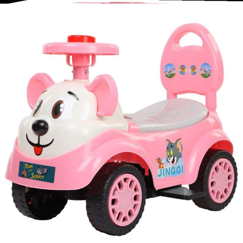 儿童溜溜车滑行车0-3岁音乐灯光玩具车可坐人儿童车宝宝车小孩车