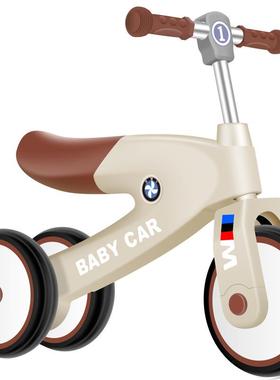 新品促儿平衡车滑滑步车自款行车新轻便三童轮学步车童车行车1CWK
