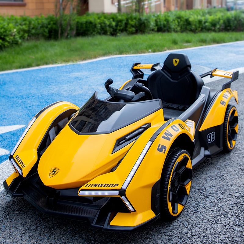 儿童电动车玩具车可坐人小孩四轮汽车遥控车女孩童车可充电