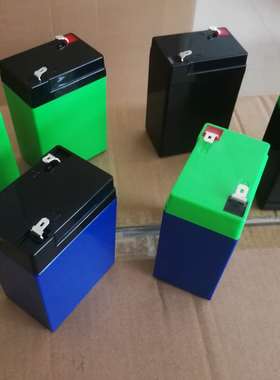 全新6V4AH锂电池塑料外壳可做 4V6V12V锂电外壳盒电动童车电子用