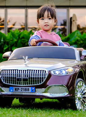 儿童电动车四轮四驱汽车男女小孩带遥控玩具车可坐人宝宝高端童车