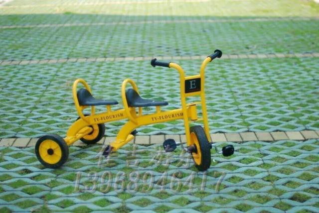 厂家直销儿童三轮幼儿园双人脚踏车三轮车单人三人玩具童车出租车