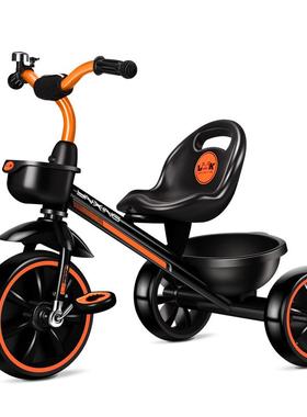 新品儿童三轮车1-3-2-6岁大号宝宝婴儿手推脚踏自行车幼儿园童车