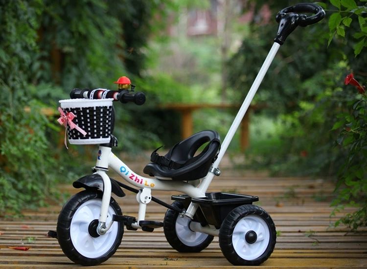 新款儿童三轮车脚踏车遛娃车小孩自行车宝宝手推车2-5岁婴儿童车