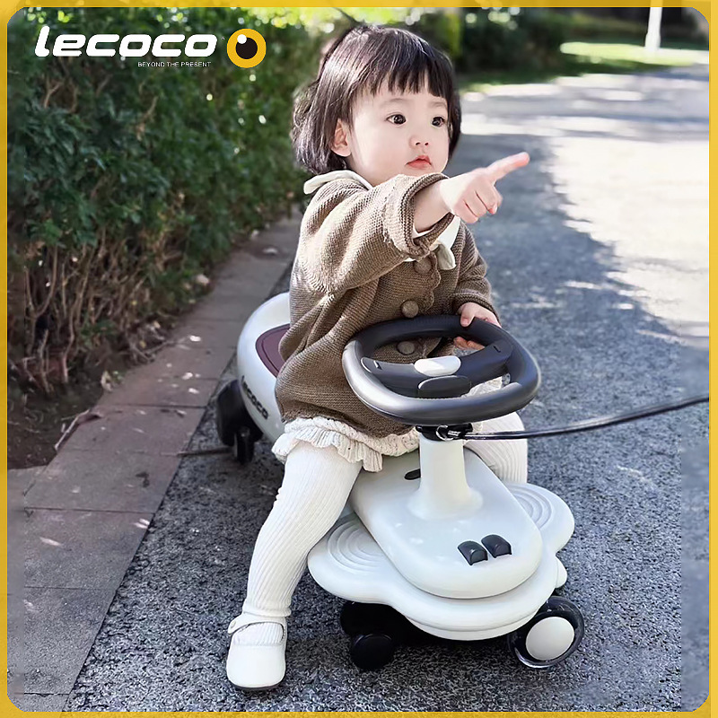 扭扭车新款1-3岁童车静音万向轮防侧翻宝宝溜溜车儿童扭扭车