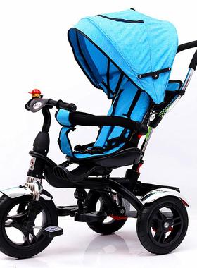 厂家儿童新款三轮车 脚踏车 婴儿手推车旋转座椅1~6岁童车定制