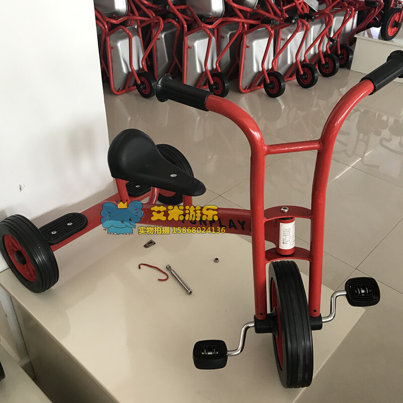 幼儿园专用童车玩具车自行踩踏车晨教精品儿童户外体育运动三轮车