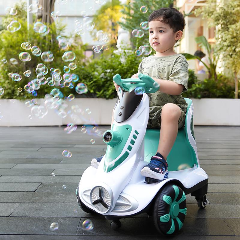 KYL儿童电动车遥控玩具童车小孩学生代步车充电可坐人幼儿漂移平