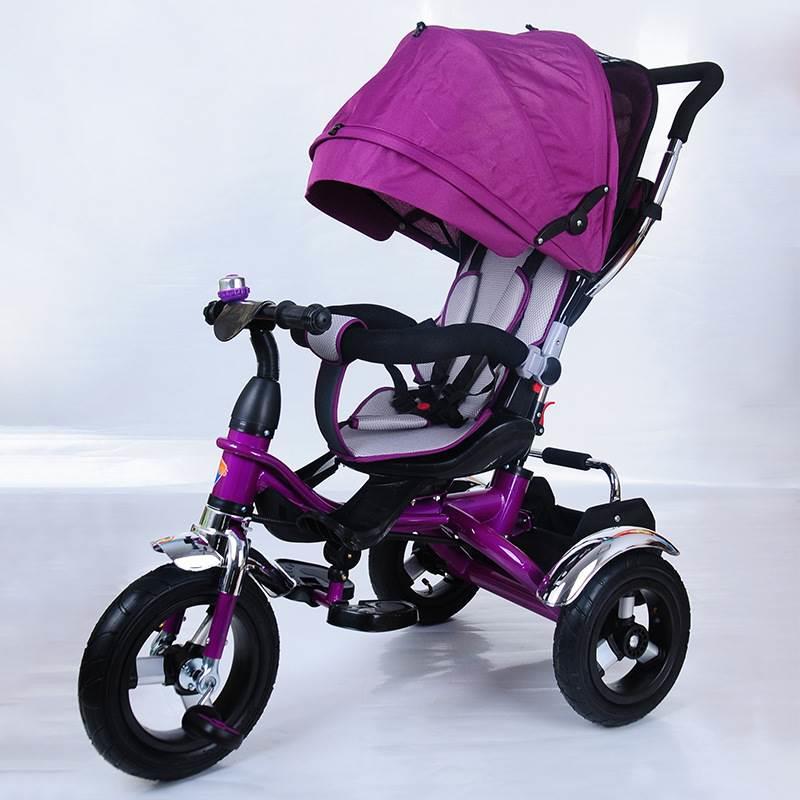 童车厂家直供儿童三轮车脚踏 婴儿手推车轻便宝宝自行车