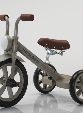 好莱福儿童三轮车2-6岁大号宝宝婴儿手推车脚踏自行车幼园童车
