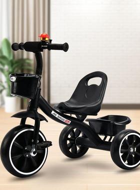 儿童三轮车1-3--2-6岁大号宝宝手推车自行车小孩脚踏车童车玩具车