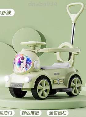 侧翻玩具车一3宝宝四轮人扭扭可坐电动车溜溜儿童车小岁车防滑行1