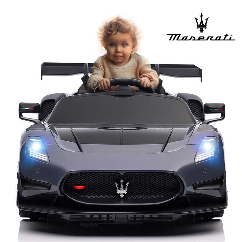 玛莎拉蒂男孩女孩四轮儿童电动车宝宝婴儿网红遥控玩具汽车可坐人