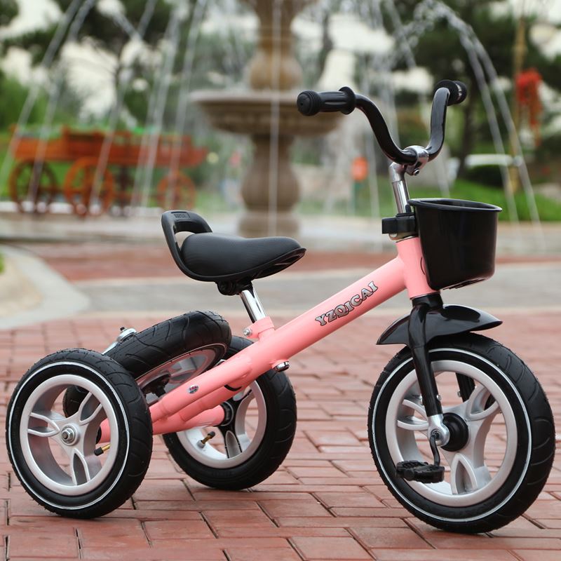 儿童三轮车宝宝脚踏车多功能玩具车童车小孩自行车4-8岁