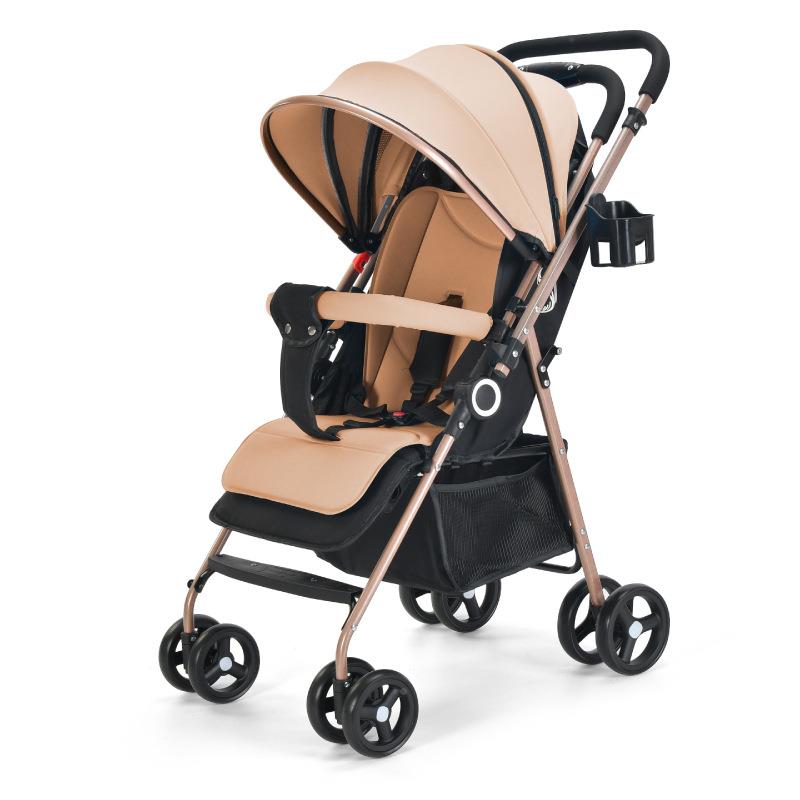 定制定制双向婴儿推车可坐可躺便携式婴儿车宝宝轻便折叠旅行童车