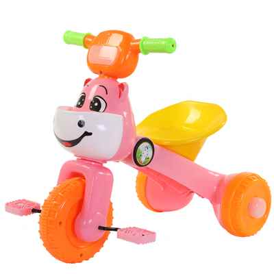 儿童三轮车童车1-2-3-4岁溜溜车学步车平衡车宝宝脚踏车婴儿玩具