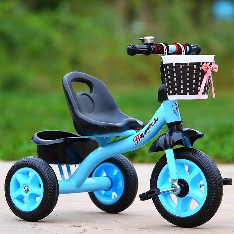 。儿童自行车1一3岁可推 三轮脚踏童车平衡小型6可推脚蹬车5岁宝