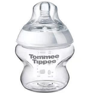 汤美天地奶瓶 母乳自然软嘴 塑料宽口奶瓶150ml/5安士盒装拆单