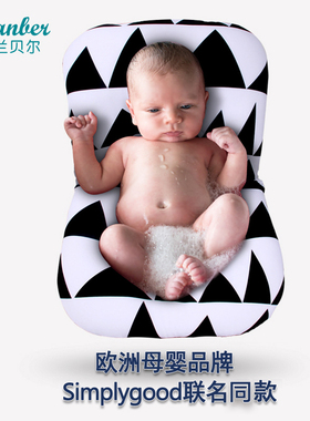 出口悬浮浴垫新生儿婴幼儿童洗澡神器防滑浴网兜通用宝宝可坐躺睡