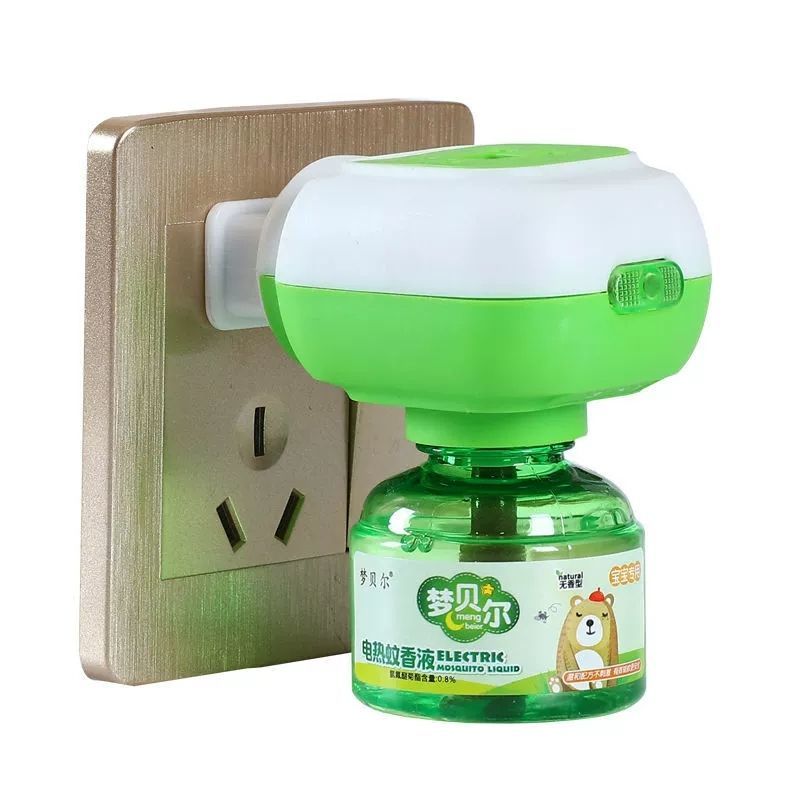 电蚊香液 母婴可用日本爸爸儿童卡通无线电静音的专用舒适宿舍草