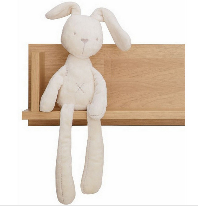 小熊毛绒玩具公仔睡觉安抚兔子抱枕枕头婴儿手玩偶布偶陪睡布娃娃