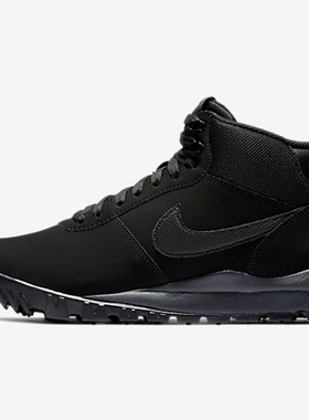 Nike耐克男鞋2021冬新款户外黑色运动鞋高帮雪地靴654888-090-727