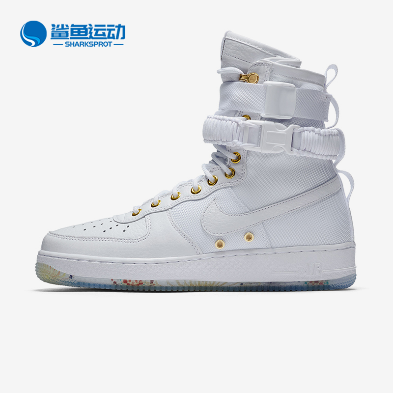 Nike/耐克正品男鞋SF AF1 LNY QS18新款高帮透气板鞋休闲鞋AO9385