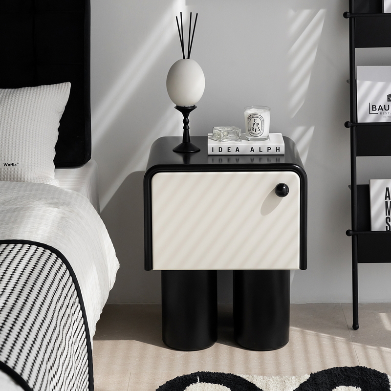 Nordic Sense简约现代轻奢床头柜小型收纳储物柜卧室床边小柜子